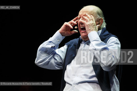 Roma, Auditorium Parco della Musica 01 07 2016.Luglio suona Bene.Dario Fo: Mistero buffo. ©Riccardo Musacchio & Flavio Ianniello/Rosebud2