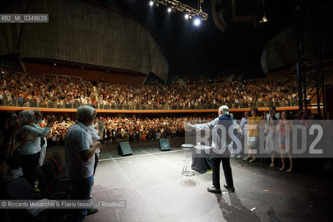 Roma, Auditorium Parco della Musica 01 07 2016.Luglio suona Bene.Dario Fo: Mistero buffo. ©Riccardo Musacchio & Flavio Ianniello/Rosebud2