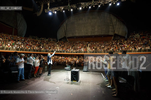 Roma, Auditorium Parco della Musica 01 07 2016.Luglio suona Bene.Dario Fo: Mistero buffo. ©Riccardo Musacchio & Flavio Ianniello/Rosebud2