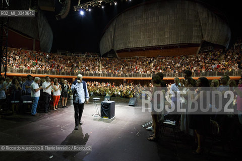 Roma, Auditorium Parco della Musica 01 07 2016.Luglio suona Bene.Dario Fo: Mistero buffo. ©Riccardo Musacchio & Flavio Ianniello/Rosebud2