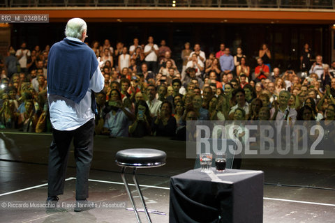 Roma, Auditorium Parco della Musica 01 07 2016.Luglio suona Bene.Dario Fo: Mistero buffo. ©Riccardo Musacchio & Flavio Ianniello/Rosebud2