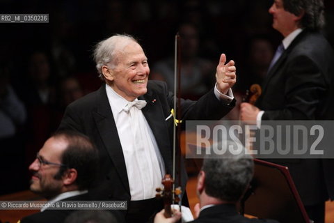 Roma, Santa Cecilia 01/12/2001: stagione di musica sinfonica, Requiem di Verdi diretto da Georges Pretre.  ©Riccardo Musacchio & Flavio Ianniello/Rosebud2