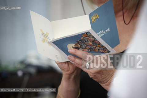 Roma, Casa Bellonci 14 06 2017.Cinquina LXXI Premio Strega .Paolo Cognetti, Wanda Marasco, Alberto Rollo, Teresa Ciabatti e Matteo Nucci. ©Riccardo Musacchio & Flavio Ianniello/Rosebud2