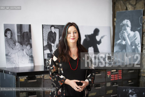 Roma, 06 06 2018.Ritratto di Helena Janeczek Premio Strega 2018 con il libro La Ragazza Con la Leica. ©Riccardo Musacchio & Flavio Ianniello/Rosebud2