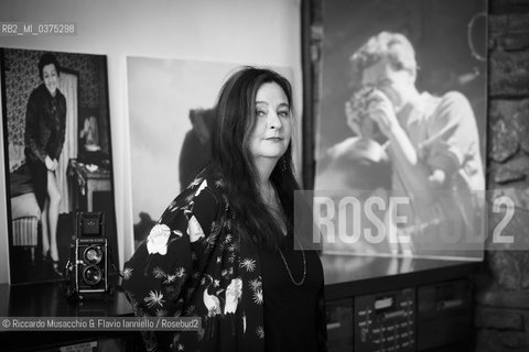 Roma, 06 06 2018.Ritratto di Helena Janeczek Premio Strega 2018 con il libro La Ragazza Con la Leica. ©Riccardo Musacchio & Flavio Ianniello/Rosebud2