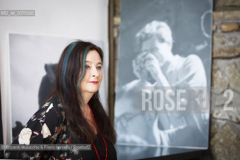 Roma, 06 06 2018.Ritratto di Helena Janeczek Premio Strega 2018 con il libro La Ragazza Con la Leica. ©Riccardo Musacchio & Flavio Ianniello/Rosebud2