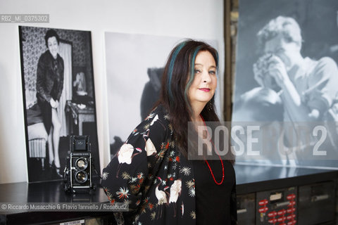 Roma, 06 06 2018.Ritratto di Helena Janeczek Premio Strega 2018 con il libro La Ragazza Con la Leica. ©Riccardo Musacchio & Flavio Ianniello/Rosebud2