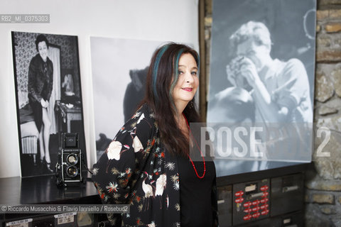 Roma, 06 06 2018.Ritratto di Helena Janeczek Premio Strega 2018 con il libro La Ragazza Con la Leica. ©Riccardo Musacchio & Flavio Ianniello/Rosebud2