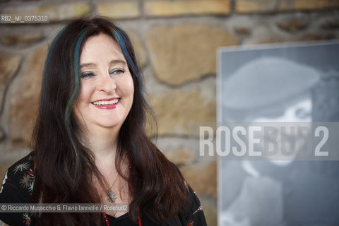 Roma, 06 06 2018.Ritratto di Helena Janeczek Premio Strega 2018 con il libro La Ragazza Con la Leica. ©Riccardo Musacchio & Flavio Ianniello/Rosebud2