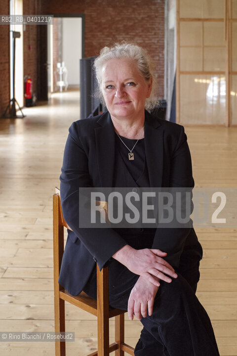 Milan January 25, 2026..Dorthe Nors brings the first important writing to the story, written in every world, author of the novel and the story of the story, in 2014 he received the P.O. Enquist award and is a finalist for the International Booker Prize, photographed at Milano negli spazi del Teatro Franco Parenti/Dorthe Nors tra le più importanti scrittrici danesi,  tradotta in tutto il mondo, autrice di romanzi e raccolte di racconti, nel 2014 ha ricevuto il premio P.O. Enquist ed è stata finalista all’International Booker Prize, fotografata a Milano negli spazi del Teatro Franco Parenti. ©Rino Bianchi/Rosebud2