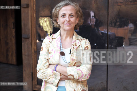 Roma 9 luglio 2013..Presentazione della stagione teatrale del Silvano Toti Theatre..Nella foto: Flavia Barca, ex predidente della Fondazione Rosselli, assessore alla cultura e creatività di Roma Capitale . ©Rino Bianchi/Rosebud2