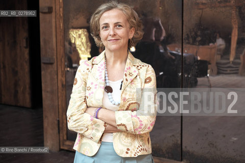 Roma 9 luglio 2013..Presentazione della stagione teatrale del Silvano Toti Theatre..Nella foto: Flavia Barca, ex predidente della Fondazione Rosselli, assessore alla cultura e creatività di Roma Capitale . ©Rino Bianchi/Rosebud2