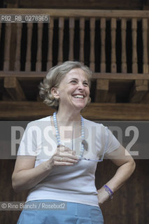 Roma 9 luglio 2013..Presentazione della stagione teatrale del Silvano Toti Theatre..Nella foto: Flavia Barca, ex predidente della Fondazione Rosselli, assessore alla cultura e creatività di Roma Capitale . ©Rino Bianchi/Rosebud2
