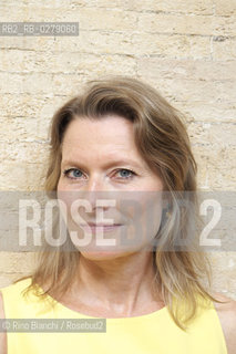 Roma 11 giugno 2013..Jennifer Egan, giornalista, scrittrice, Premio Pulitzer per la Letteratura, ritratta in occasione del Festival delle Letterature.. ©Rino Bianchi/Rosebud2