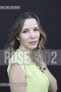 Roma 13 giugno 2013..Simona Sparaco, scrittrice, finalista al Premio Strega con il romanzo Nessuno sa di noi pubblicato da Giunti, fotografata nella Basilica di Massenzio a Roma.. ©Rino Bianchi/Rosebud2