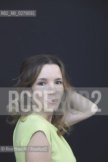 Roma 13 giugno 2013..Simona Sparaco, scrittrice, finalista al Premio Strega con il romanzo Nessuno sa di noi pubblicato da Giunti, fotografata nella Basilica di Massenzio a Roma.. ©Rino Bianchi/Rosebud2