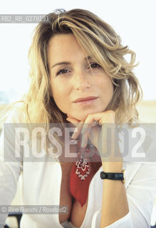 Roma 18 settembre 2000..Silvia Rocca, scrittrice..Foto : RINO BIANCHI ©Rino Bianchi/Rosebud2
