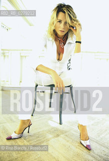 Roma 18 settembre 2000..Silvia Rocca, scrittrice..Foto : RINO BIANCHI ©Rino Bianchi/Rosebud2