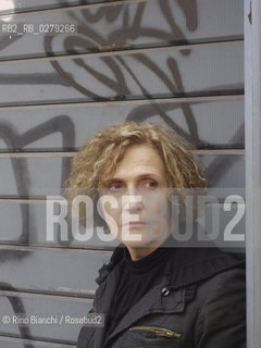 Roma 17 ottobre 2010..Ida Travi, poetessa e drammaturga, ritratta a Roma nel quartiere Esquilino.. ©Rino Bianchi/Rosebud2