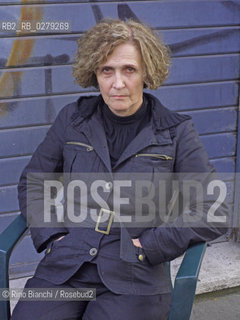 Roma 17 ottobre 2010..Ida Travi, poetessa e drammaturga, ritratta a Roma nel quartiere Esquilino.. ©Rino Bianchi/Rosebud2