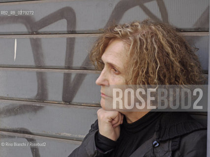 Roma 17 ottobre 2010..Ida Travi, poetessa e drammaturga, ritratta a Roma nel quartiere Esquilino.. ©Rino Bianchi/Rosebud2