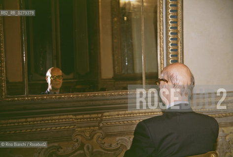 Roma 20 luglio 2003..Jean Pierre Alban Bernes, critico letterario e saggista..Foto: Rino Bianchi ©Rino Bianchi/Rosebud2