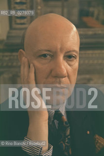 Roma 20 luglio 2003..Jean Pierre Alban Bernes, critico letterario e saggista..Foto: Rino Bianchi ©Rino Bianchi/Rosebud2