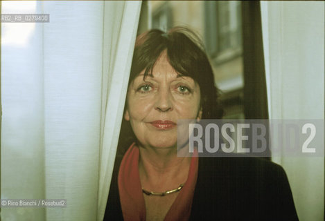 Roma 1 giugno 2002..Cristina Fernandez Cubas, scrittrice.. ©Rino Bianchi/Rosebud2