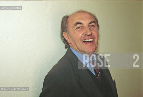 Roma 27 ottobre 2000..Franco Ferrarotti, sociologo..Foto : RINO BIANCHI ©Rino Bianchi/Rosebud2