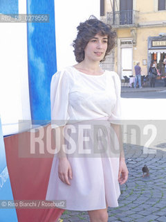 Roma 15 aprile 2013..Diane Fleri, attrice, ritratta a Roma in piazza Barberini.. ©Rino Bianchi/Rosebud2