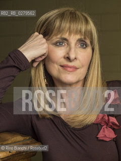 Roma 19 aprile 2013..Tiziana Marini, poetessa e pittrice, ritratta a Roma.. ©Rino Bianchi/Rosebud2