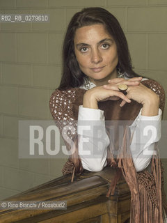 Roma 19 aprile 2013..Zingonia Zingone, economista, poetessa, tradotta nelle lingue inglese, cinese, hindi, kannada e marathi, ritratta a Roma.. ©Rino Bianchi/Rosebud2