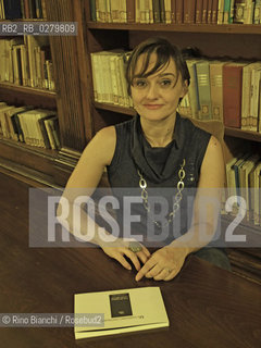Roma 6 marzo 2013..Elisa DAvolio, poetessa, ritratta a Roma.. ©Rino Bianchi/Rosebud2