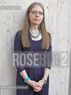 LAquila 6 ottobre 2012..Mariapia Veladiano, laureata in filosofia e teologia, scrittrice, ritratta a lAquila al festival LAquila Volta la Carta.. ©Rino Bianchi/Rosebud2