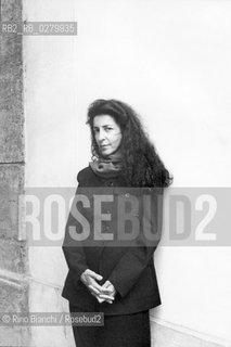 Roma 1 agosto 2013..Gini Alhadeff, designer, architetto, scrittrice, ritratta a Roma nel 1997.. ©Rino Bianchi/Rosebud2
