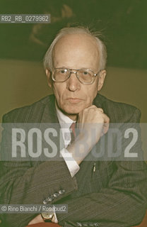 Roma 25 luglio 2003..Ernst Nolte, storico..Foto: Rino Bianchi ©Rino Bianchi/Rosebud2