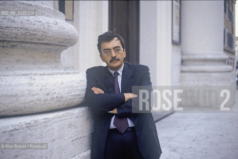 Roma 7 maggio 2010..Cesare De Michelis, editore, ritratto a Roma.. ©Rino Bianchi/Rosebud2