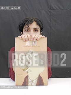 LAquila 25 gennaio 2012..Nadia Terranova, scrittrice, ritratta a LAquila, in occasione della presentazione del libro Bruno edito per i tipi di Orecchio Acerbo.. ©Rino Bianchi/Rosebud2