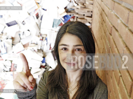 Roma 11 marzo 2012..Francesca Bellino, giornalista, scrittrice e poetessa, ritratta a Roma.. ©Rino Bianchi/Rosebud2