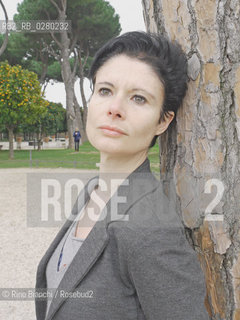 Roma 31 gennaio 2012..Elisabetta Liguori, scrittrice, ritratta a Roma nel Giardino degli Aranci allAventino.. ©Rino Bianchi/Rosebud2