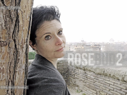 Roma 31 gennaio 2012..Elisabetta Liguori, scrittrice, ritratta a Roma nel Giardino degli Aranci allAventino.. ©Rino Bianchi/Rosebud2