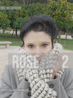 Roma 31 gennaio 2012..Elisabetta Liguori, scrittrice, ritratta a Roma nel Giardino degli Aranci allAventino.. ©Rino Bianchi/Rosebud2