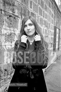 Rome August 6, 2010..Barbara Baraldi, Italian writer photographed in Rome, Ostiense Quartier/ Barbara Baraldi, scrittrice, ritratta nel quartiere Ostiense a Roma..Photo: RINO BIANCHI ©Rino Bianchi/Rosebud2