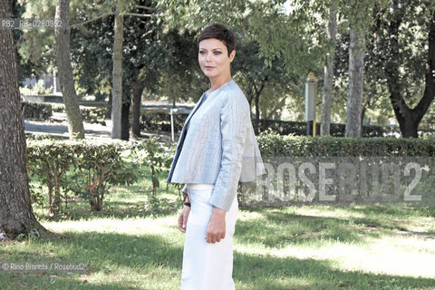 Rome September 5, 2013..Vittoria Belvedere, Italian actress, starred in fiction Un Caso di coscienza 5, broadcast by RAI/Vittoria Belvedere, attrice italiana, protagonista nella fiction Un Caso di Coscienzza, trasmesso dalla Rai..Photo: RINO BIANCHI ©Rino Bianchi/Rosebud2