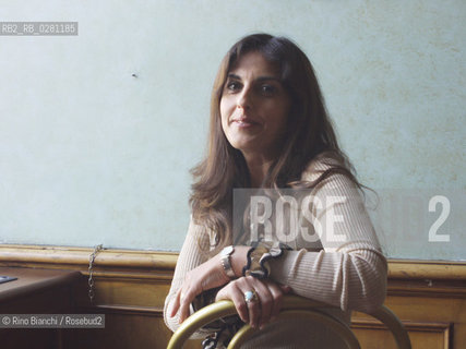 Rome october 8, 2010..Yarona Pinhas, art historian, scholar of Jewish culture, and essayist, caballista portrayed in Rome/Yarona Pinhas, storica dellarte, studiosa di cultura ebraica, caballista e saggista, ritratta a Roma..Photo: RINO BIANCHI ©Rino Bianchi/Rosebud2