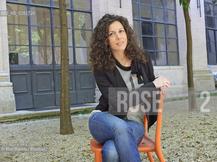 Rome May 15, 2012..Silvia Avallone, Italian writer, photographed in Rome, in the Giardino degli Aranci at Casa delle Letterature/Silvia Avallone, scrittrice italiana, ritratta a Roma nel Giardino degli Aranci presso la Casa delle Letterature..Photo: RINO BIANCHI ©Rino Bianchi/Rosebud2