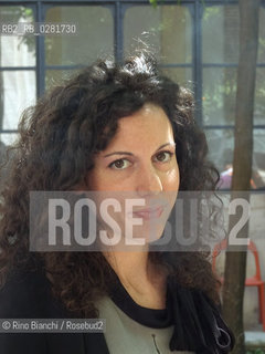 Rome May 15, 2012..Silvia Avallone, Italian writer, photographed in Rome, in the Giardino degli Aranci at Casa delle Letterature/Silvia Avallone, scrittrice italiana, ritratta a Roma nel Giardino degli Aranci presso la Casa delle Letterature..Photo: RINO BIANCHI ©Rino Bianchi/Rosebud2