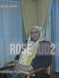 Rome January 8, 2012..The Deputy Prime Minister and Minister of Foreign Affairs Yusuf Haji Adan Fawzia Somali and the Somali community of Italy/Il Vicepremier e ministro degli Affari Esteri Somalo Fawzia Yusuf Haji Adan e la comunità somala dItalia. .Photo: RINO BIANCHI ©Rino Bianchi/Rosebud2