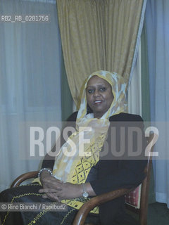 Rome January 8, 2012..The Deputy Prime Minister and Minister of Foreign Affairs Yusuf Haji Adan Fawzia Somali and the Somali community of Italy/Il Vicepremier e ministro degli Affari Esteri Somalo Fawzia Yusuf Haji Adan e la comunità somala dItalia. .Photo: RINO BIANCHI ©Rino Bianchi/Rosebud2