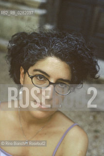 Rome may 3, 2011..Melania Gaia Mazzucco, author and screenwriter, photographed in Rome during a photoshoot/Gaia Melania Mazzucco, scrittrice e sceneggiatrice, ritratta a Roma durante un servizio fotografico..Photo: RINO BIANCHI ©Rino Bianchi/Rosebud2